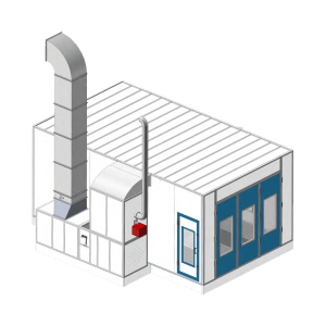 AMT 6002S Spray Paint Booth